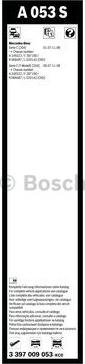 BOSCH 3 397 009 053 - Metlica brisača www.molydon.hr