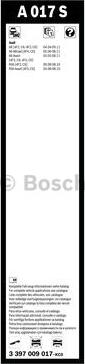 BOSCH 3 397 009 017 - Metlica brisača www.molydon.hr