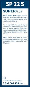 BOSCH 3 397 004 255 - Metlica brisača www.molydon.hr