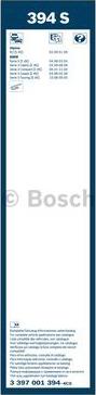 BOSCH 3 397 001 394 - Metlica brisača www.molydon.hr