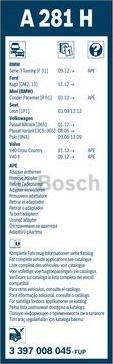 BOSCH 3 397 008 045 - Metlica brisača www.molydon.hr