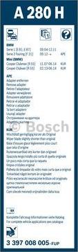 BOSCH 3 397 008 005 - Metlica brisača www.molydon.hr