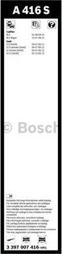 BOSCH 3 397 007 416 - Metlica brisača www.molydon.hr