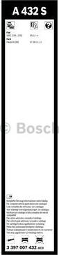 BOSCH 3 397 007 432 - Metlica brisača www.molydon.hr