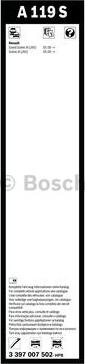 BOSCH 3 397 007 502 - Metlica brisača www.molydon.hr