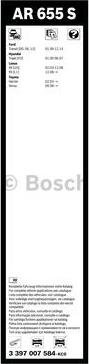 BOSCH 3 397 007 584 - Metlica brisača www.molydon.hr