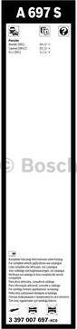 BOSCH 3 397 007 697 - Metlica brisača www.molydon.hr