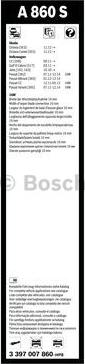 BOSCH 3 397 007 860 - Metlica brisača www.molydon.hr