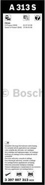 BOSCH 3 397 007 313 - Metlica brisača www.molydon.hr