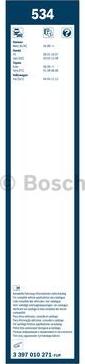 BOSCH 3 397 010 271 - Metlica brisača www.molydon.hr