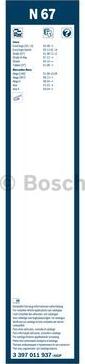 BOSCH 3 397 011 937 - Metlica brisača www.molydon.hr