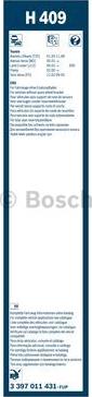 BOSCH 3 397 011 431 - Metlica brisača www.molydon.hr