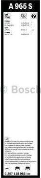 BOSCH 3 397 118 965 - Metlica brisača www.molydon.hr