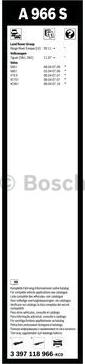 BOSCH 3 397 118 966 - Metlica brisača www.molydon.hr