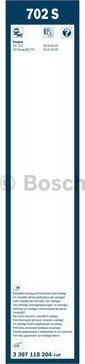 BOSCH 3 397 118 204 - Metlica brisača www.molydon.hr