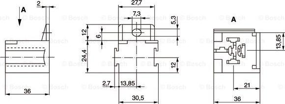 BOSCH 3 334 485 008 - Postolje Releja www.molydon.hr