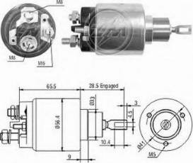 BOSCH 2339303706 - Elektromagnetni Prekidač, starter www.molydon.hr