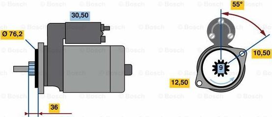 BOSCH F 000 AL0 335 - Starter www.molydon.hr