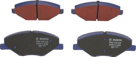 BOSCH F 002 H26 432 - Komplet Pločica, disk-kočnica www.molydon.hr