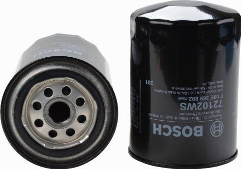 BOSCH F 00E 369 892 - Filter za ulje www.molydon.hr