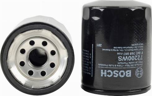 BOSCH F 00E 369 867 - Filter za ulje www.molydon.hr