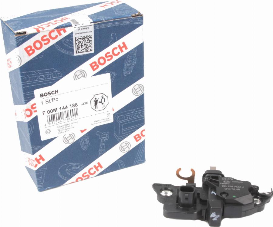 BOSCH F 00M 144 188 - Regulator napona generatora www.molydon.hr