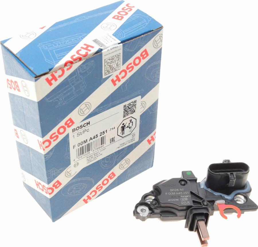 BOSCH F 00M A45 251 - Regulator napona generatora www.molydon.hr