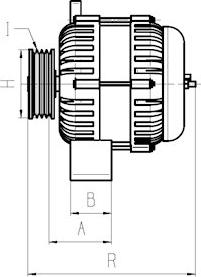 BOSCH F 032 110 619 - Alternator www.molydon.hr