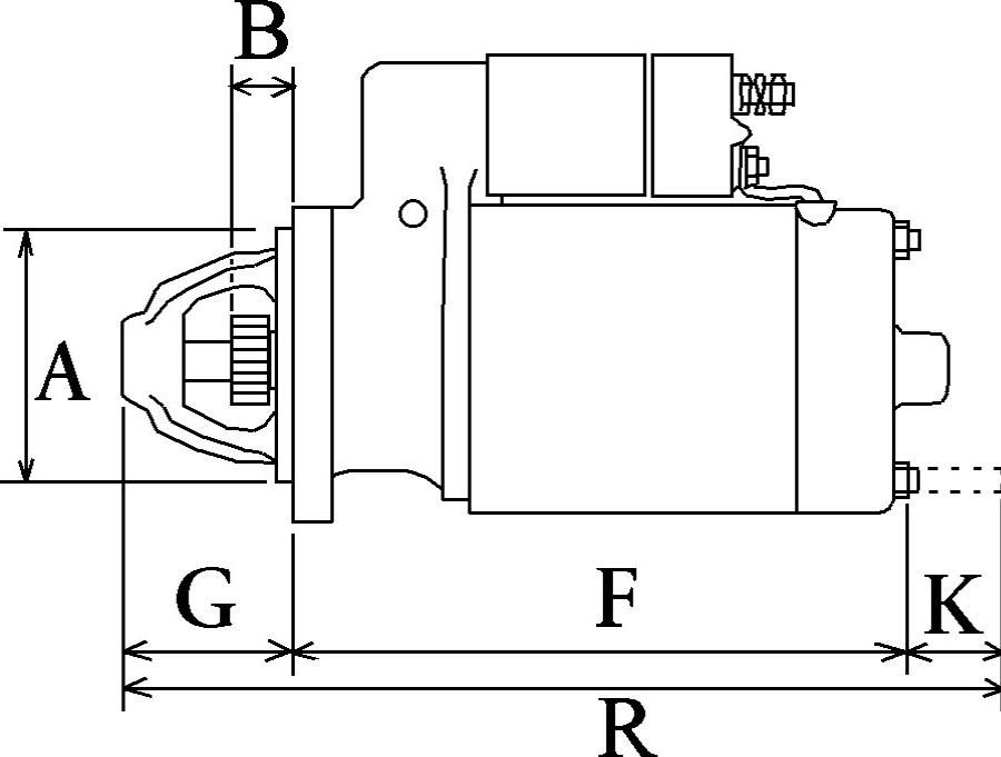 BOSCH F 032 113 408 - Starter www.molydon.hr