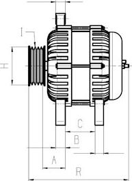 BOSCH F 032 111 629 - Alternator www.molydon.hr