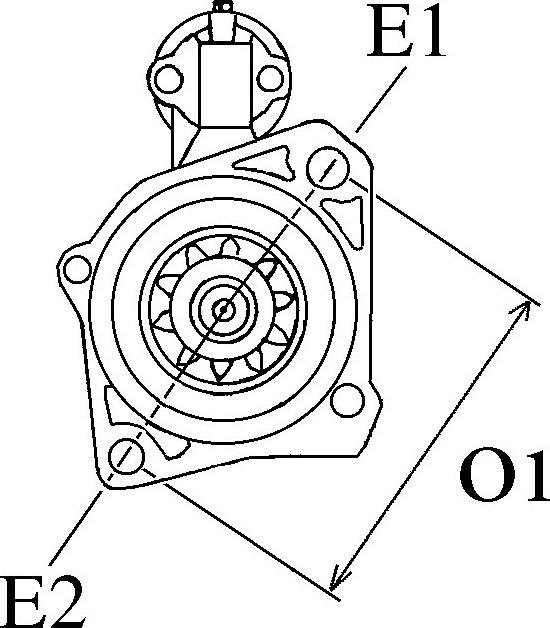 BOSCH F 032 112 676 - Starter www.molydon.hr