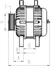 BOSCH F 032 112 273 - Alternator www.molydon.hr