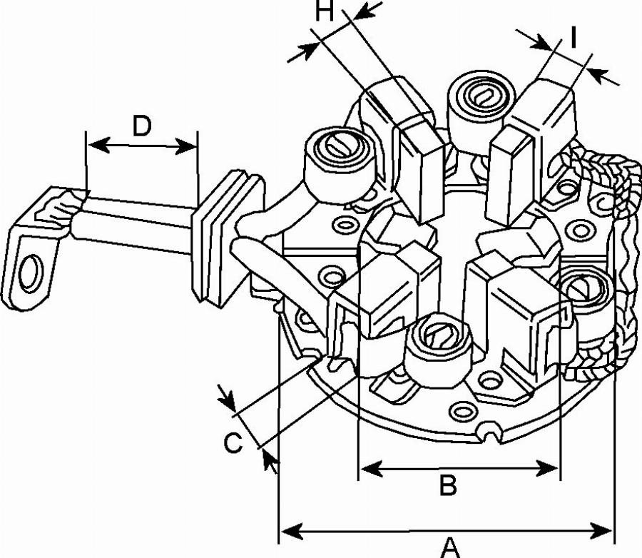 BOSCH F 032 137 929 - Držač, ugljene cetkice www.molydon.hr