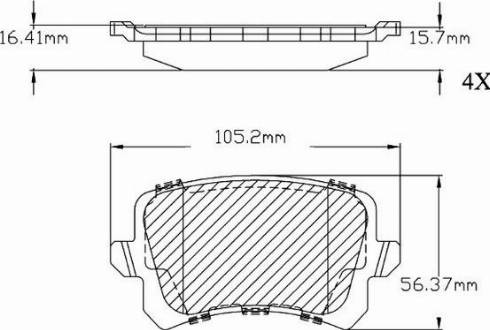 BOSCH F 03B 150 403 - Komplet Pločica, disk-kočnica www.molydon.hr