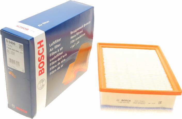 BOSCH F 026 400 496 - Filter za zrak www.molydon.hr