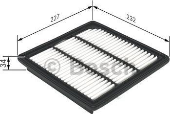 BOSCH F 026 400 407 - Filter za zrak www.molydon.hr