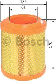 BOSCH F 026 400 413 - Filter za zrak www.molydon.hr