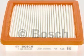 BOSCH F 026 400 548 - Filter za zrak www.molydon.hr