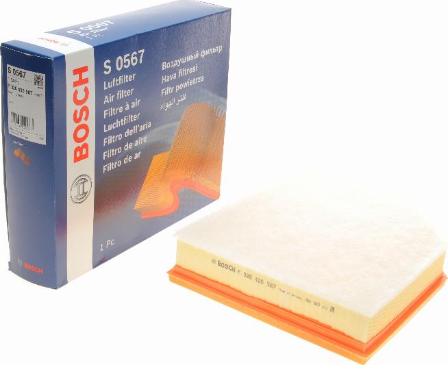 BOSCH F 026 400 567 - Filter za zrak www.molydon.hr