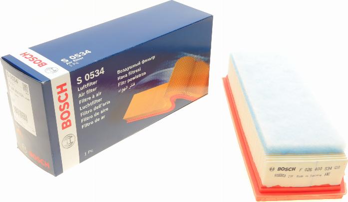 BOSCH F 026 400 534 - Filter za zrak www.molydon.hr