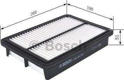 BOSCH F 026 400 530 - Filter za zrak www.molydon.hr