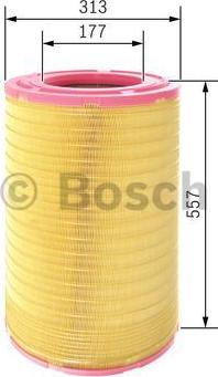 BOSCH F 026 400 527 - Filter za zrak www.molydon.hr