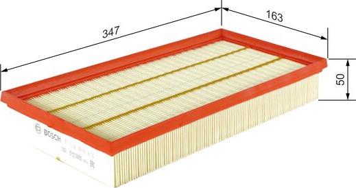 BOSCH F 026 400 614 - Filter za zrak www.molydon.hr