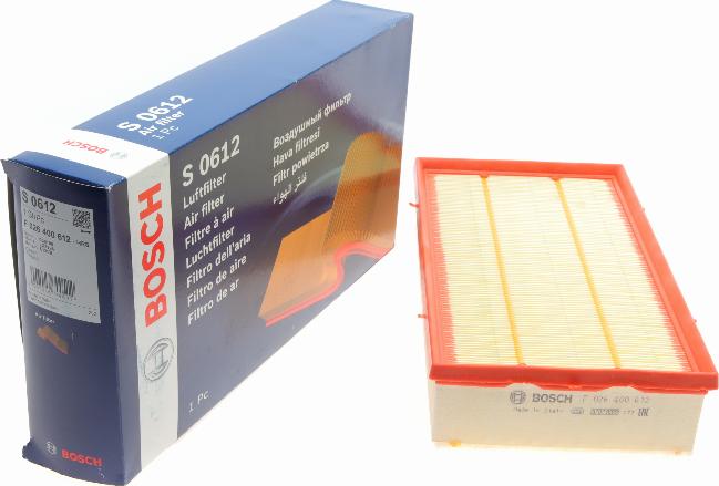 BOSCH F 026 400 612 - Filter za zrak www.molydon.hr