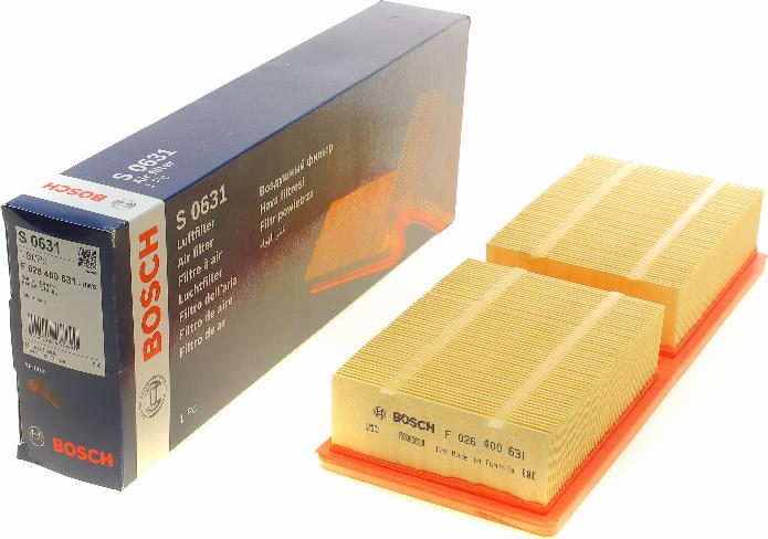 BOSCH F 026 400 631 - Filter za zrak www.molydon.hr