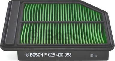 BOSCH F 026 400 098 - Filter za zrak www.molydon.hr