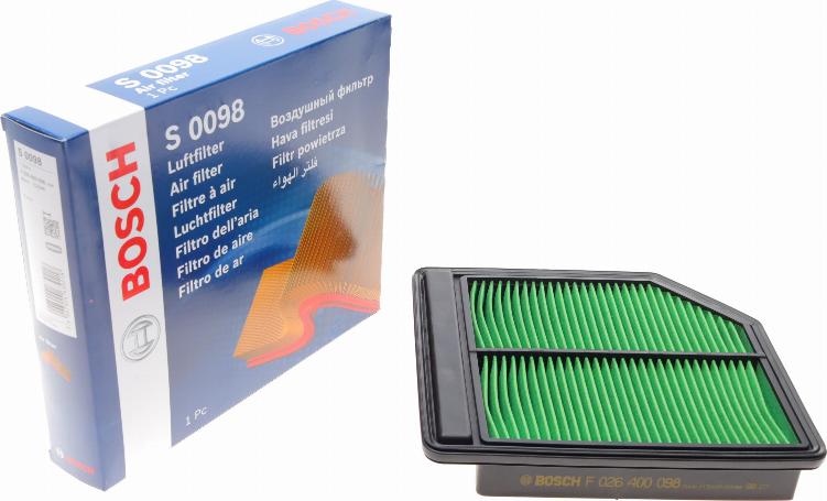 BOSCH F 026 400 098 - Filter za zrak www.molydon.hr