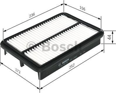 BOSCH F 026 400 044 - Filter za zrak www.molydon.hr