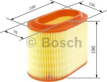 BOSCH F 026 400 046 - Filter za zrak www.molydon.hr