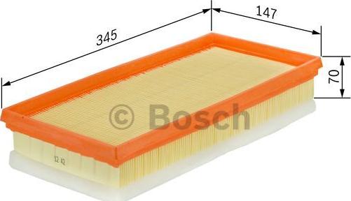 BOSCH F 026 400 058 - Filter za zrak www.molydon.hr